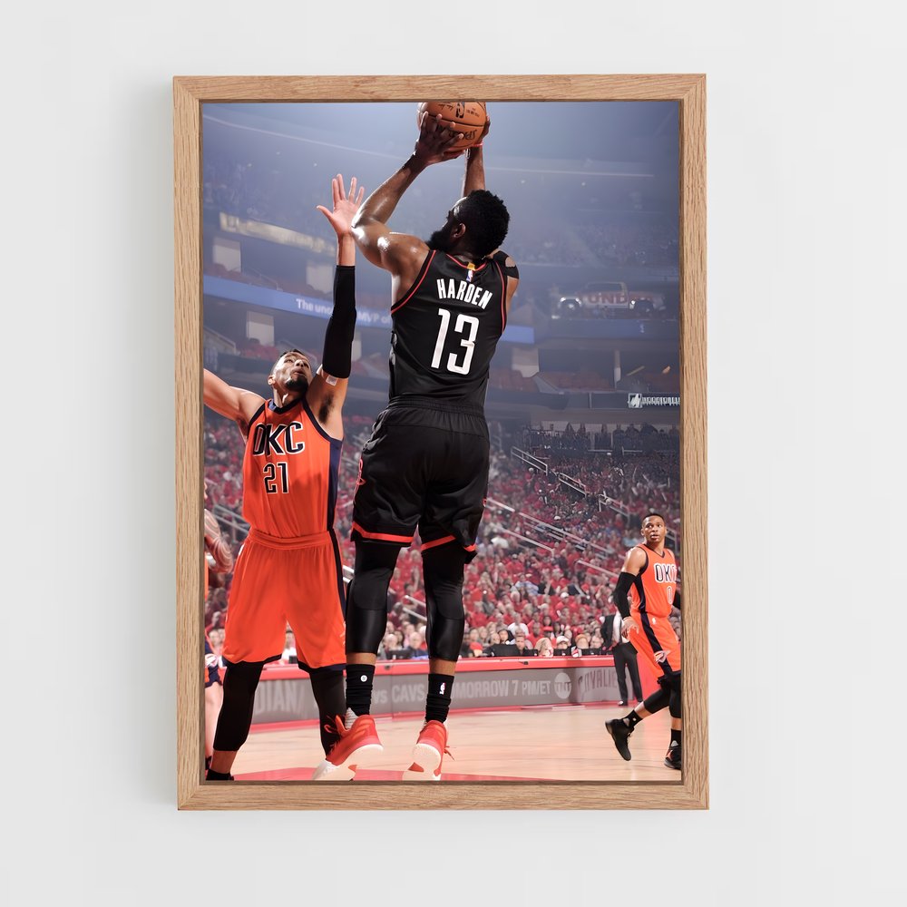Poster Miami Playoffs – affiche Basketball (vue 4)